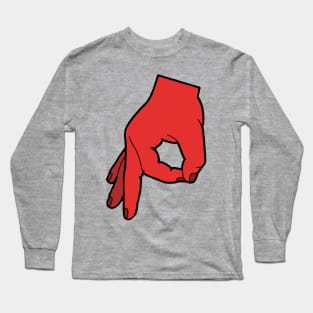 The Circle Game - Red Long Sleeve T-Shirt